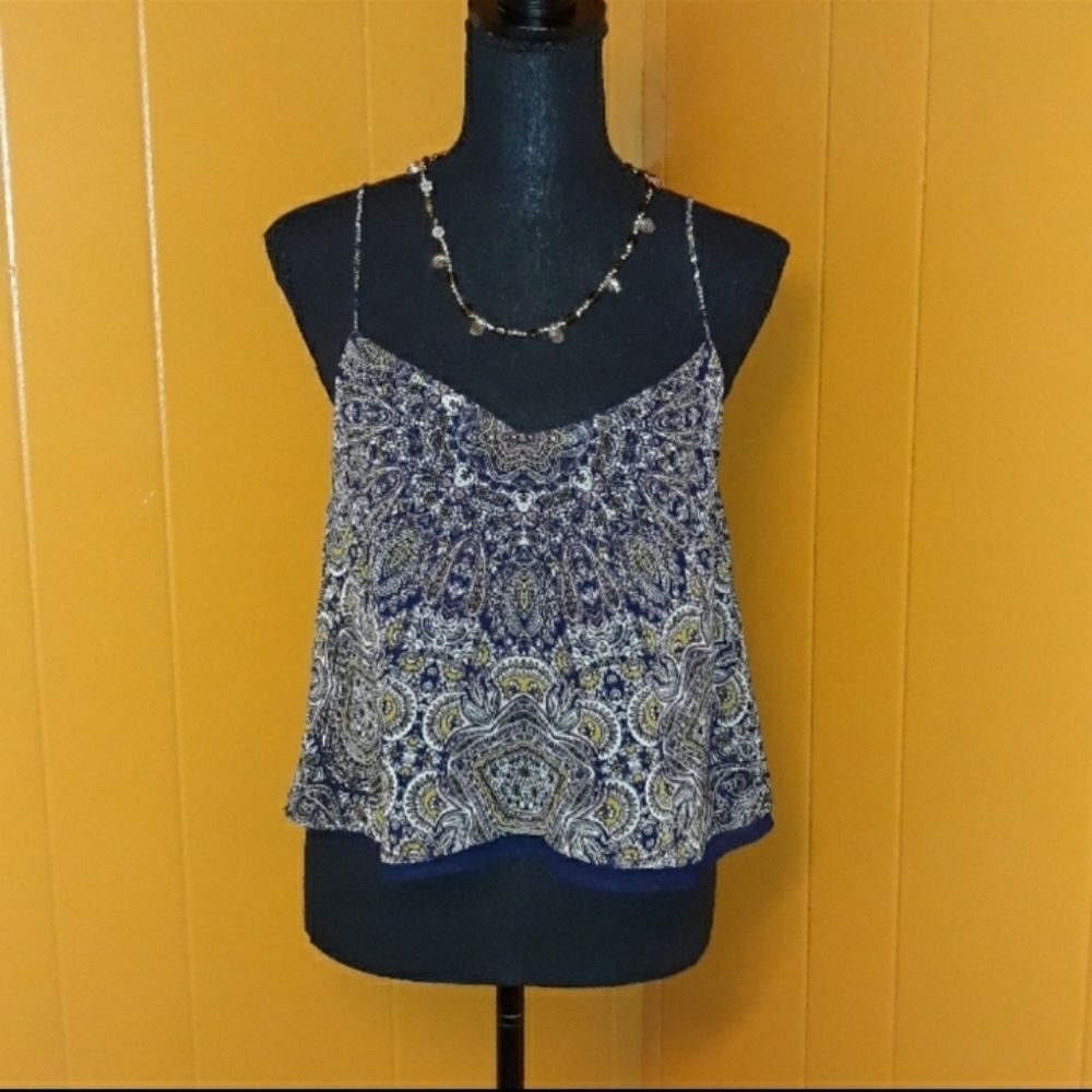 NWT Aeropostale spaghetti strap crop top small